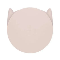 Kushies Baby - SILLYKITTY Unbreakable Fun Baby and Toddler Silicone Plate with Suction, Pink Image 1