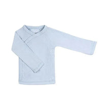 Kushies Long-Sleeve Wrap Tee - Blue Image 1