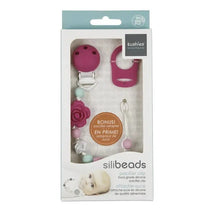 Kushies SiliBead Pacifier Clip - Flower Image 2