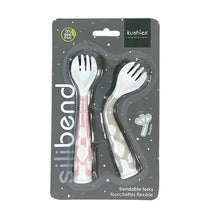 Kushies - Silibend Fork 2 Pack Sand and Pink Image 2