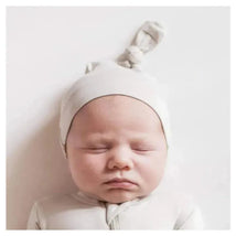 Kyte Baby - Bamboo Baby Knotted Cap In Oat Image 1