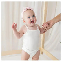 Kyte Baby - Baby Spaghetti Strap Body Leotard Cloud Image 1