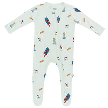 Kyte Baby - Bamboo Zippered Footie In Superman Image 1