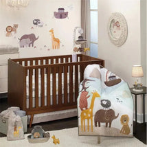 Lambs & Ivy - Baby Noah Ark/Boat with Pairs of Animals Wall Decals/Stickers Image 2