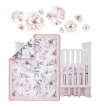 Lambs & Ivy Botanical Baby 4Pc Baby Bedding Set Image 1