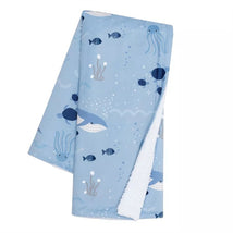 Lambs & Ivy Bubble & Squirt Baby Blanket Image 1
