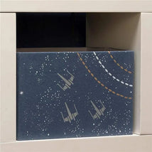 Lambs & Ivy Collapsible Storage Bin Organizer, Galaxy Image 2