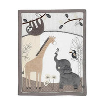 Lambs & Ivy Jungle Animals 4Pc Baby Bedding Set Image 2
