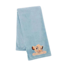 Lambs & Ivy - Lion King Adventure Baby Blanket, Blue Image 1