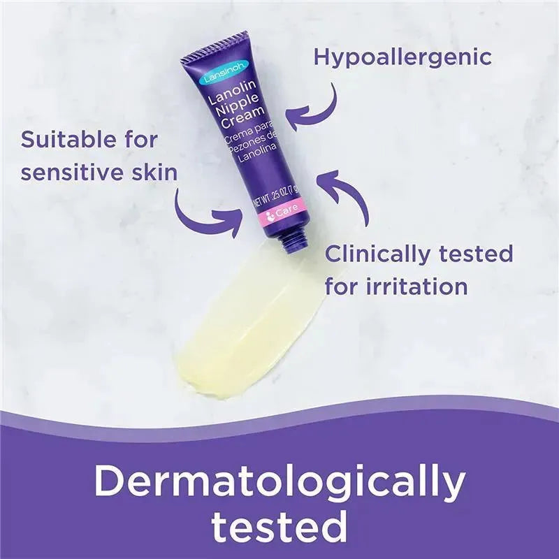 Lansinoh - Lanolin Nipple Cream for Nursing, 3 Mini Tubes/0.75oz Image 3