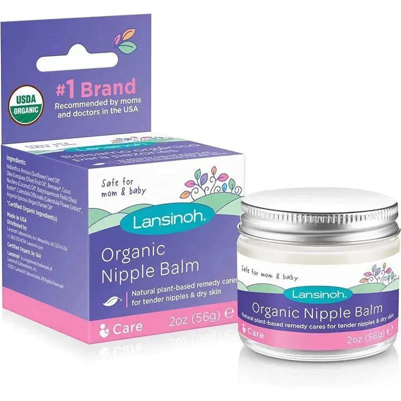 Lansinoh - Organic Nipple Cream for Breastfeeding 2Oz Image 1