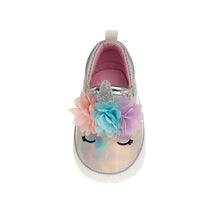Laura Ashley - Crib Shoes Girl Metallic Unicorn Image 3