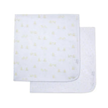 Little Me - 2Pk Baby Ducks Receiving Blankets Image 1