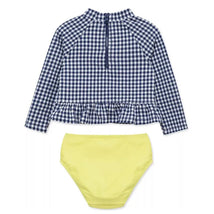 Little Me - 2Pk Baby Girls Gingham Rashguard Swim Set Image 2