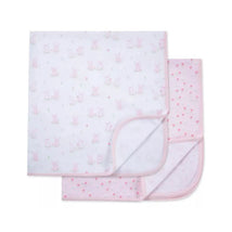 Little Me - 2Pk Cuddly Receiving Blankets Image 2