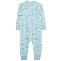 Little Me - Baby Boy Daisy Zip Front Pajama Image 2