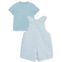 Little Me - Baby Boy Puppy Soft Cotton Knit Overall Set Image 2