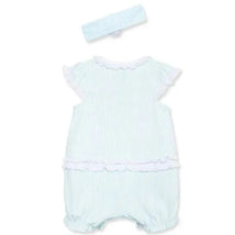 Little Me - Baby Girl Butterfly Romper & Headband Image 2
