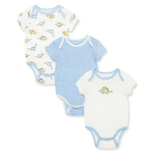 Little Me - Dinomite 3Pk Bodysuits, Ivory Multi Image 1