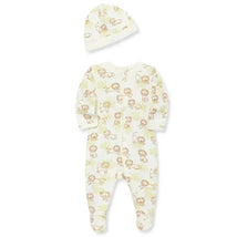 Little Me - Focus Kids Desert Tropics Footie & Hat Image 1