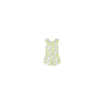 Little Me Lemon Woven Romper - Yellow Image 1