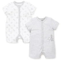 Little Me Safari 2-Pack Romper - Grey Image 1