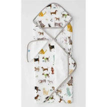 Little Unicorn - Cotton Hooded Towel & Wash Cloth, Woof Image 1