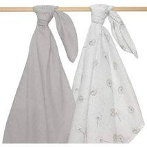 Living Textiles - 2Pk Dandelion Organic Muslin Swaddles Image 1