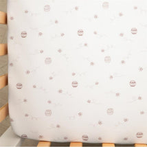 Living Textiles - Cotton Jersey Fitted Sheet Honey Pot Image 1