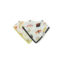 Loulou Lollipop - Bib Set Muslin, Sushi/Taco Image 1