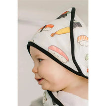 Loulou Lollipop Hooded Towel Set, Sushi Image 2