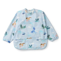 Loulou Lollipop Long Sleeve Bib - Magical Dragons Image 1