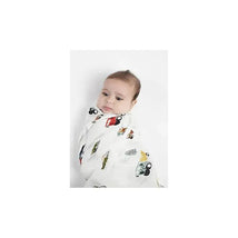 Loulou Lollipop - Muslin Swaddle, Happy Trucks Image 2