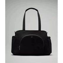Lululemon - New Parent Tote Bag 20L - Black/Silver Drop Image 1