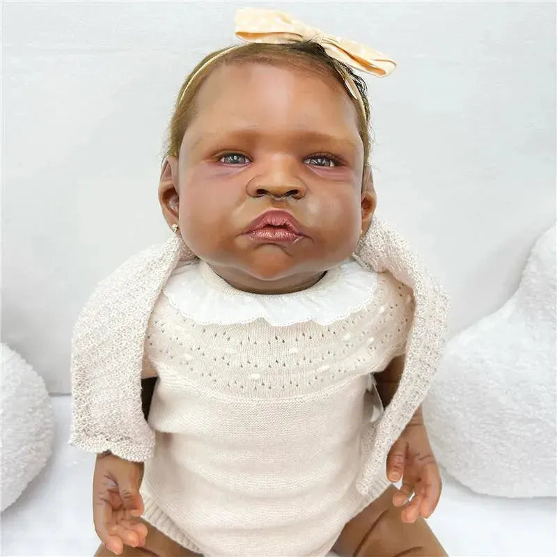 Reborn Baby Dolls - Vinil Afro-Americano, Elijah