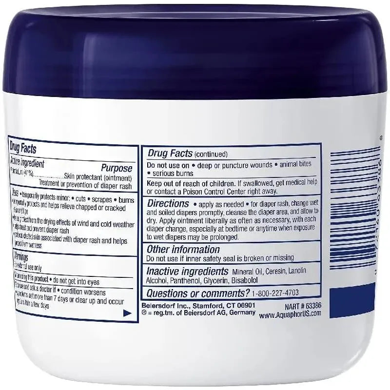 Macrobaby - Aquaphor Baby Healing Ointment Advanced Therapy Skin Protectant for Chapped or Dry Skin Image 3