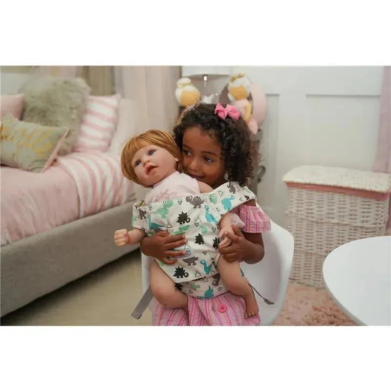 Macrobaby Doll's Maternity Doll Carrier, Dinosaur Image 5