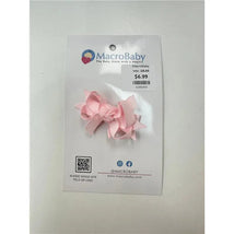 MacroBaby - Hair Bow Mini, Light Pink Image 1