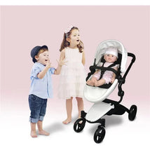 Macrobaby - Luxury Baby Doll Stroller for 18 & 20 Girl Dolls Image 2