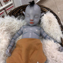 Reborn Baby Dolls - Fully Silicone With Hair, Boy Avatar Image 2