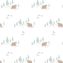 Magnetic Me - Babe In The Woods Organic Cotton Baby Kimono Image 2