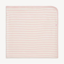 Magnetic Me - Pink Stripe Organic Cotton Blanket One Size Image 1