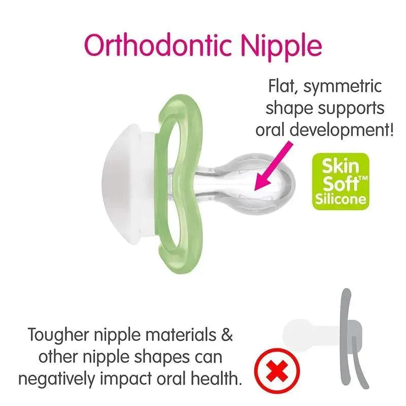 Mam - 3Pk Boy Air Night & Day Pacifiers, 16M+  Image 7