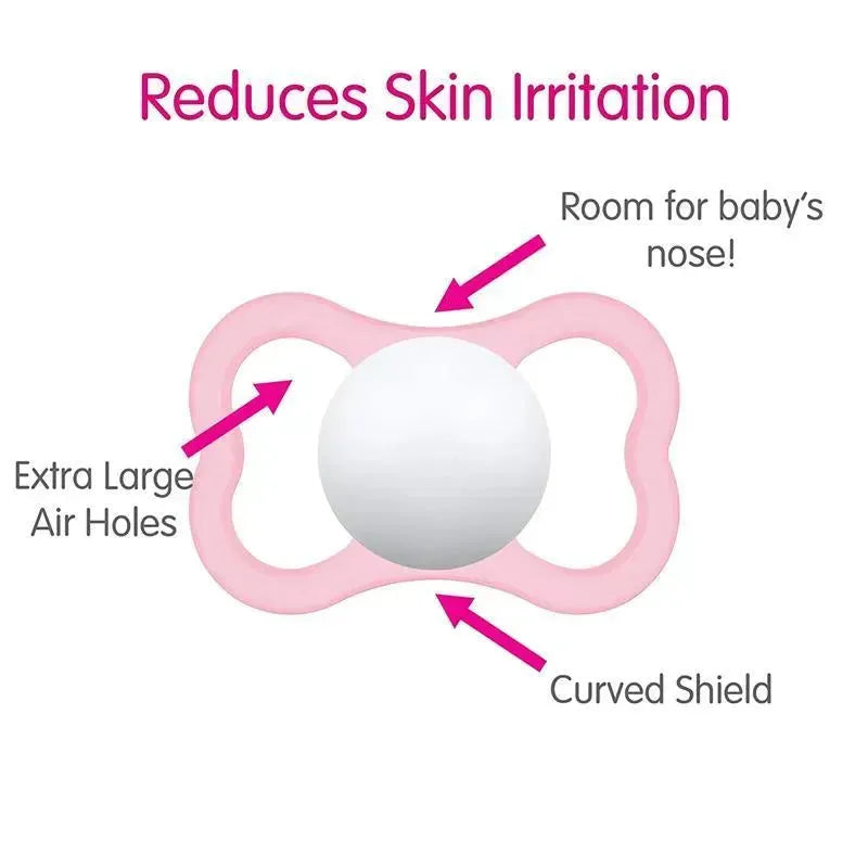 Mam - 3Pk Boy Air Night & Day Pacifiers, 16M+  Image 4
