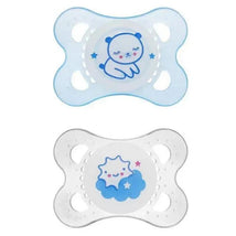 Mam - 2Pk Air Night Pacifier Assorted Blue/Green/Pink Image 1