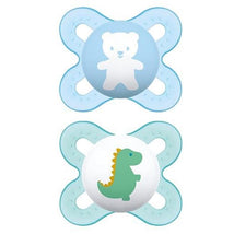 Mam - 2Pk Original Start Newborn Baby Pacifier Boy, 0/3M Image 1