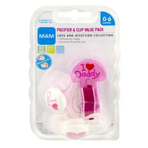 Mam I Love Mommy/Daddy Assorted Mam Pacifier 1Pk Image 1