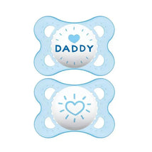 Mam Love & Affection Pacifiers 0-6M - Colors May Vary, 2-Pack Image 1