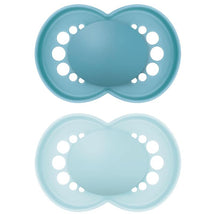 Mam - 2Pk Original Matte Baby Pacifier Boy, 6/16M Image 1