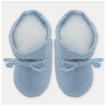 Martin Aranda - Baby Booties Knit Montefioralle, Celeste Bebé Image 1